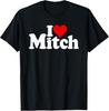 I Love Heart Mitch Mitchell Name ON A TEE T-Shirt