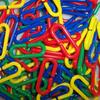 100/400Pcs Plastic Parrot Parakeet Bird Non-toxic C-clips Hooks Chain Chew Toys