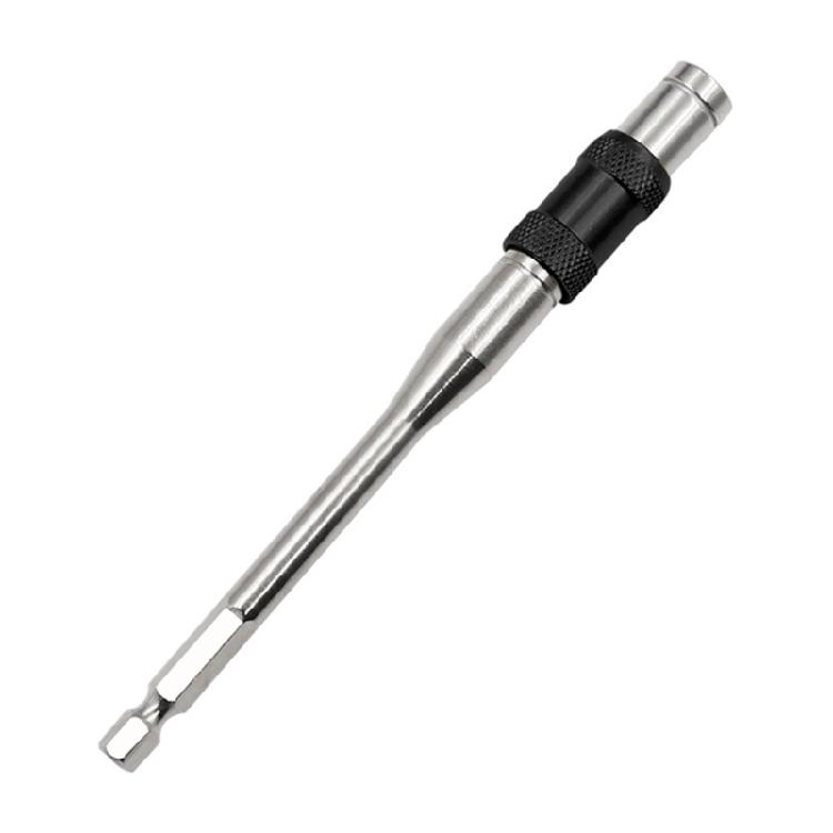 Reliable Steel Drill Bit Extension Rod Efficient Power Tool Bit Extension Rod Practical Steel Drill Bit Extension Rod