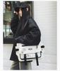 Korean-Style Versatile Messenger Backpack: Trendy Large-Capacity Crossbody for College Students