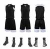 Double-Sided Basketball Jersey Set, Boys' Children'S Double-Sided Jersey, Personalized Two-Sided Wear Printing Number, Competition Training Jersey, Su