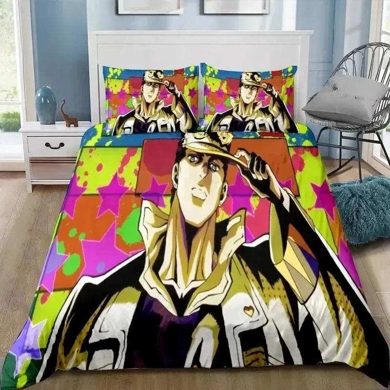 Jojolion Adventure Bedding Set For Bedroom Soft Modern Bedspreads Comefortable Kids Duvet Cover Quilt Cover And Pillowcase