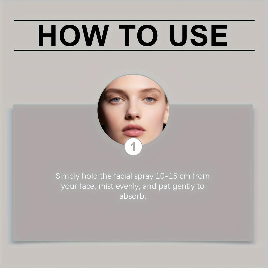 Facial Neck Fine Line Reducing Spray for Tightening and Uplifting Face Skin, Hydrating and Nourishing Moisturizing Spray