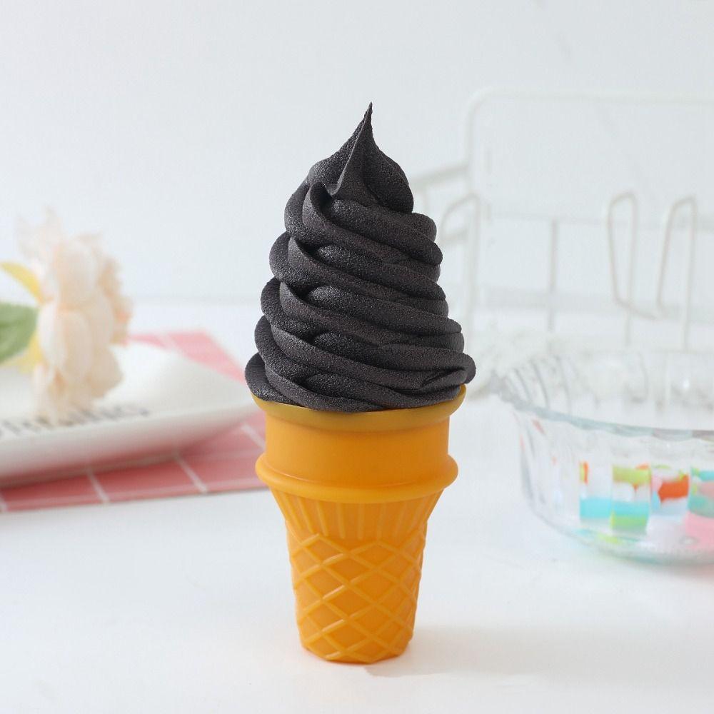 Realistic Simulation Ice Cream Crispy Artificial Food Model Ice Cream Model  Baking Decorations