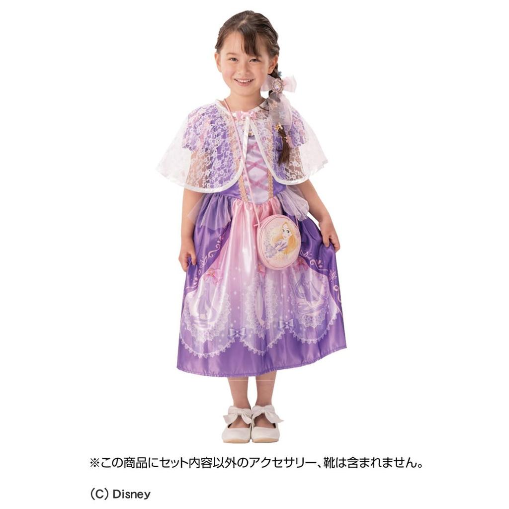 TAKARA TOMY Domestic Disney Princess Sparkling Fantasy Dress Deluxe Set Rapunzel [Official Product]