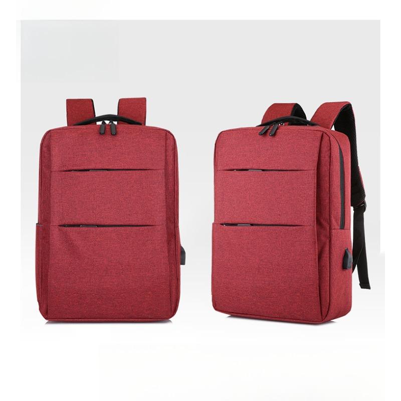 

Деловой рюкзак для мужчин и женщин, модная сумка для ноутбука, дорожный рюкзак большой вместимости красный
