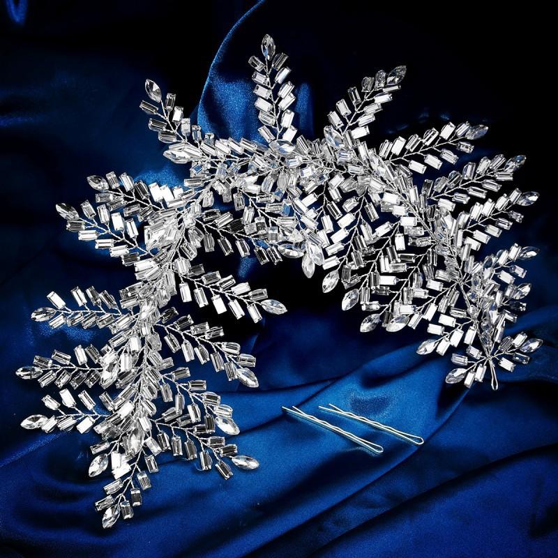 Bride Headwear High-end Luxury Heavy Handmade Crystal Hair Band Wedding Dress Banquet Accessories