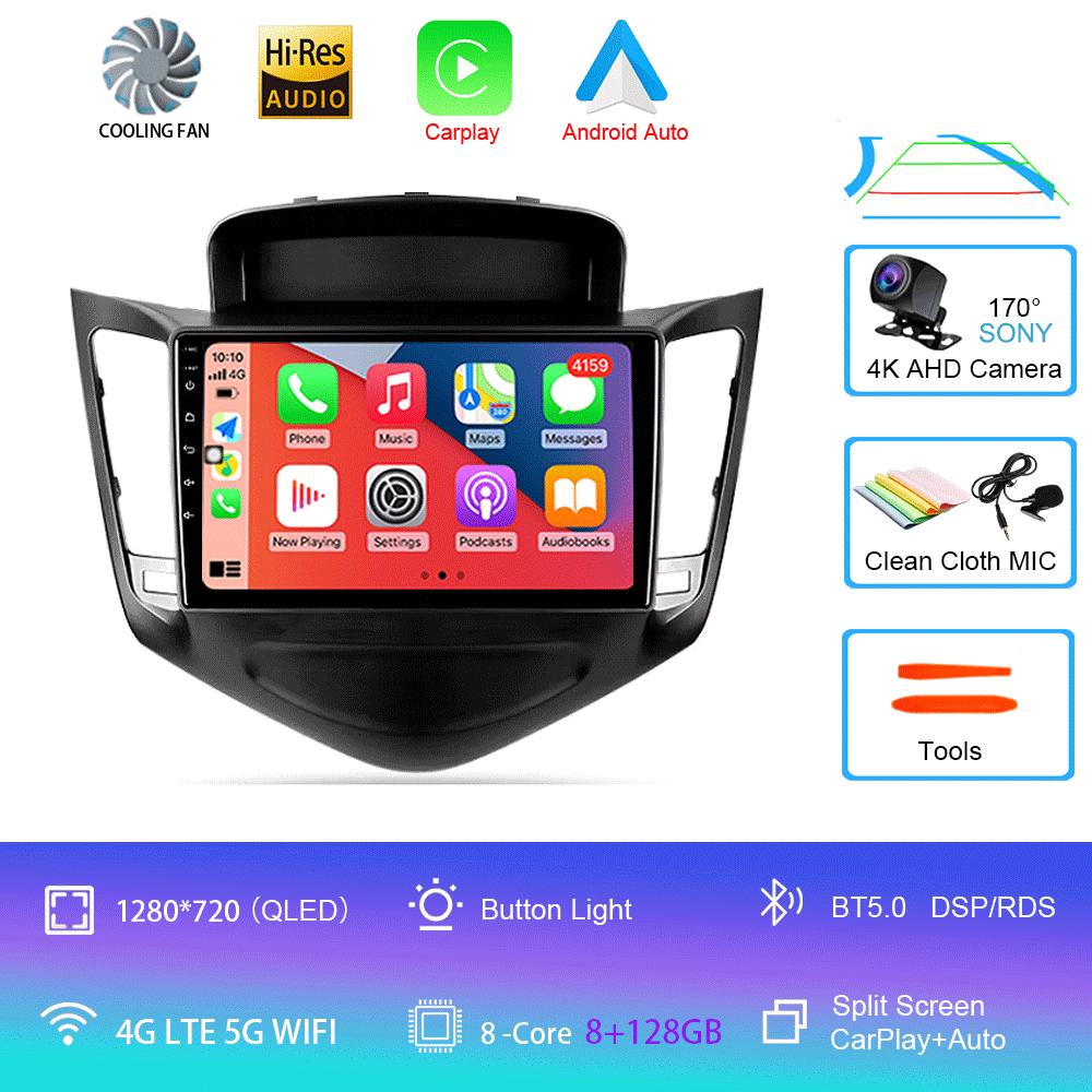 Android 14 Car Radio For Chevrolet Cruze J300 2008 - 2014 Multimedia Video Player Navigation stereo GPS No 2din 2 din dvd
