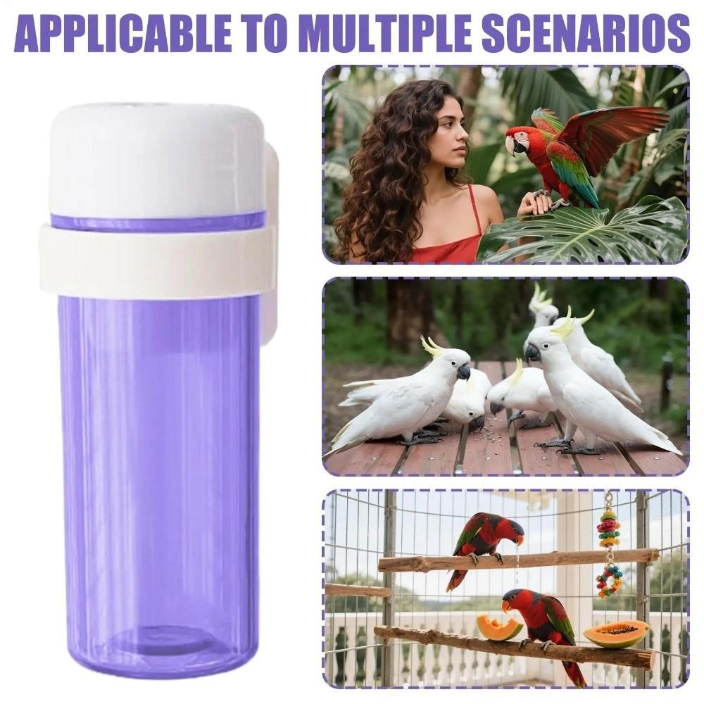 Water-Storage Parrot Hydroponic Plant Preserver Hanging Vegetable Water Feeder Budgie Cage