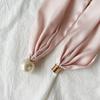Magnetic Buckle Small Scarf Diamond Studded Magnetic Buckle Scarf Women'S Necklace Headband Scarf Light Luxury Exquisite