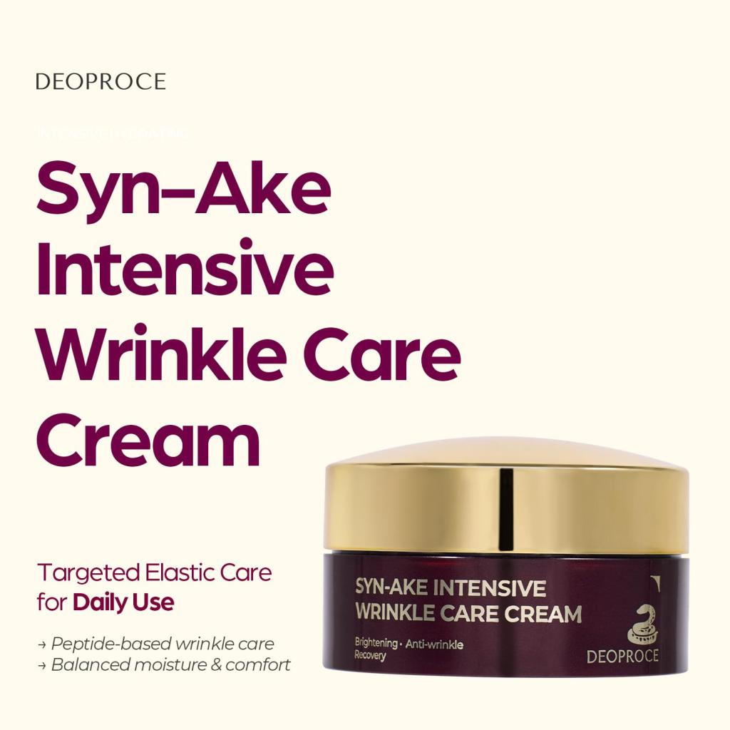 Deoproce Syn-ake Crème Soin Intensif Rides 100g
