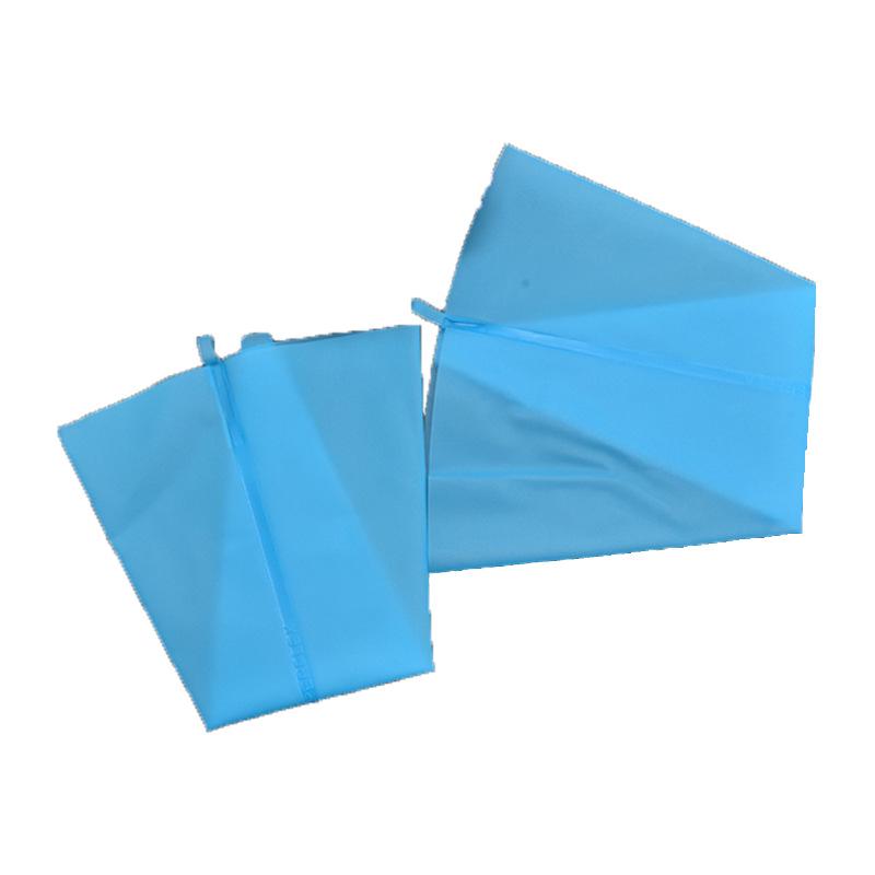 Blue Silicone Piping Bags Set: Includes Large & Small Sizes - Ideal for Cakes & Cookies