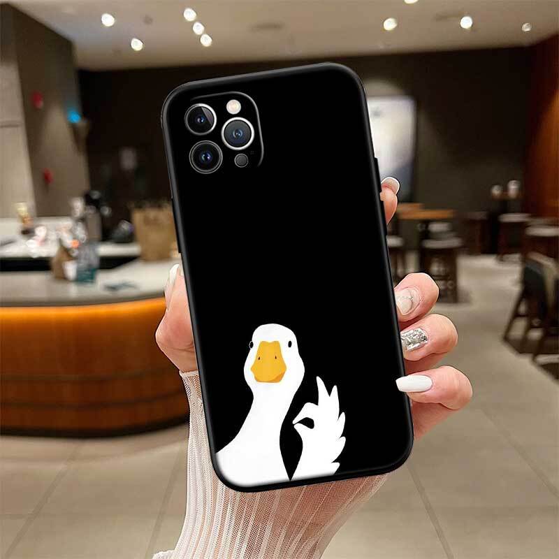 DUCK Cartoon Phone Case for Redmi Note 12 12S 12C 13 13C 13R 14 14S 14R 14C 11A 13X A3 A3X A4 A5 Pro Max Plus
