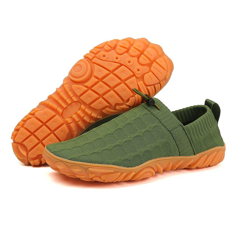 Fashion Barefoot Slip on Shoes Women Men Non-Slip Minimalist Comfortable Breathable Knitted Vulcanized Shoes Casual Outdoor Running Foot