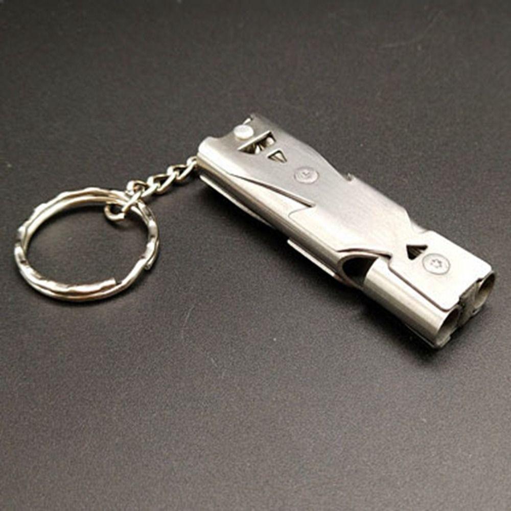 Portable Keychain Whistle 6 Colors Camping Hiking Tool New High Decibel Whistle Outdoor Tool