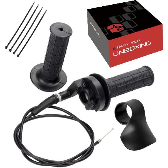 Mini Bike Throttle Assembly Throttle Cable For Coleman 200Cc CT200U MB200 CT200U-EX BT200X Baja Warrior Parts Twist Throttle Motorcycle Cruise