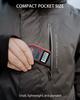 Wintact Handheld Anemometer, Waterproof, Mini Digital Anemometer Gauge, Pocket Airflow Tester, Wind Temperature Measurement -22°F to 100°F, for House,