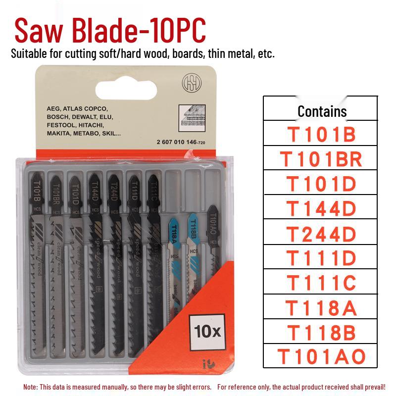 Curved Woodworking Aluminum Saw Blade: Fine, Coarse, Straight & Reciprocating Teeth for Electric Saws