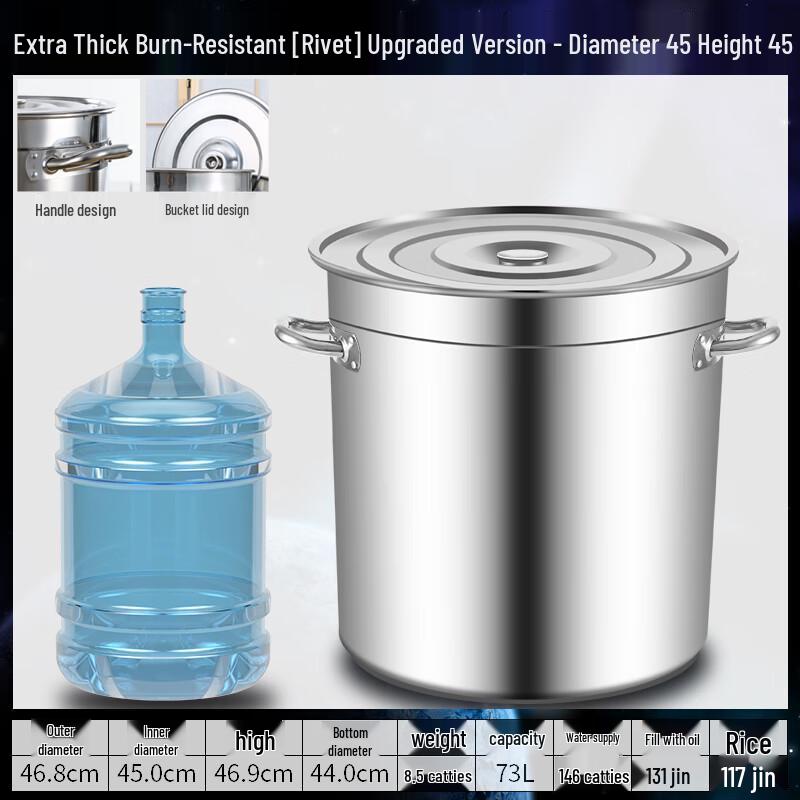Yihuan Stainless Steel Commercial Stock Pot