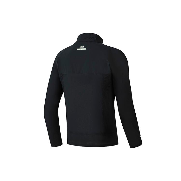 

New FILA Athletics Jacket Summer Spring Fall Men s Pitch Black A11M223703F-BK XXL