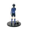 Blue Lock Pvc Collectible Figure With Assembly For Desk Decor