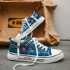 Men's shoes spring 2025 new breathable canvas shoes men's versatile casual board shoes youth sports trendy shoes