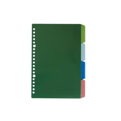 Products for Notebook Folders Assorted Colors Multicolor Index Tabs Plastic Binder Index Dividers 4 Tab Binder Page Dividers