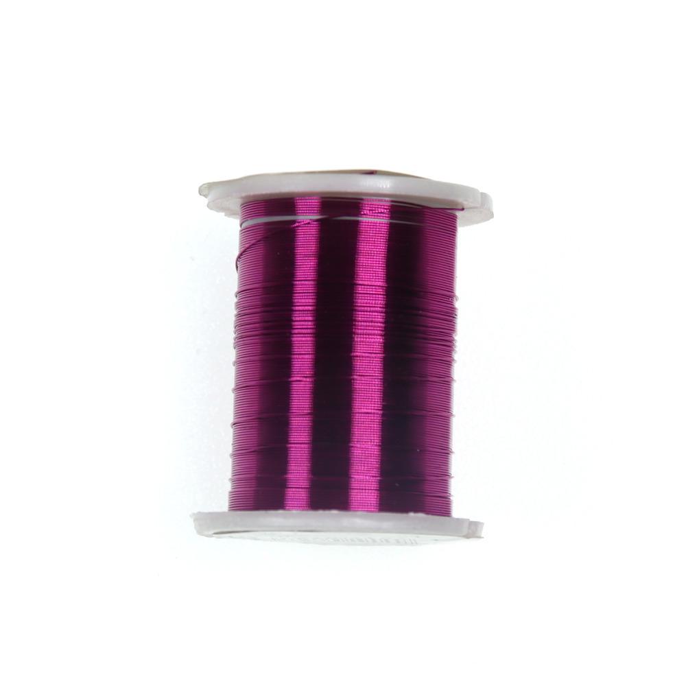 10 Spools 0.3mm X 10m Fly Tying Copper Wire Jewelry Line for Copper John Fly Nymph Midge Scud Flies Insect Bait
