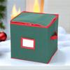 Foldable 64 Compartment Organizers Box Waterproof Oxfords Cloth for Christmas Light Storage