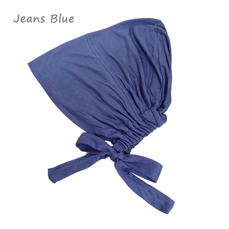 Unter-Schal Hijab Kappe Damen Stretch Unterkappen Einfarbig Hijab Unter-Schal Frau Hijab Kappe Unisex Hijab Hüte Turbane für Damen