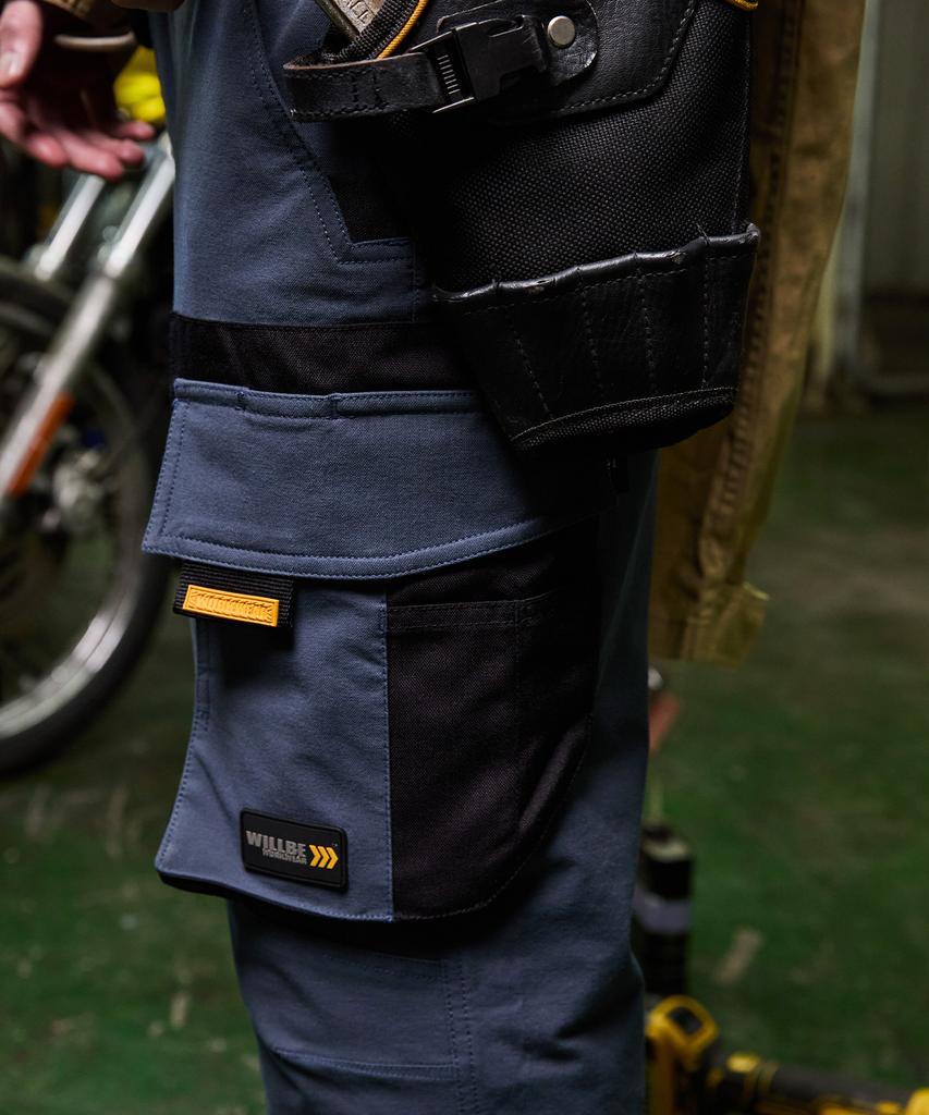WILLBE LAB Front Pocket Jogger Pants (Bl)