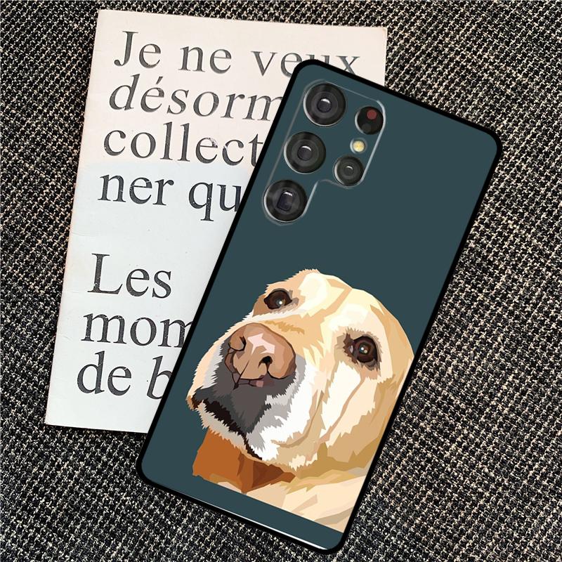 Golden Retriever Dog Case For Samsung Galaxy S25 Ultra S20 S21 S22 S23 S24 Ultra S9 S10 Plus S24 FE Back Cover