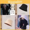 Stylish Winter Warm Fuzzy Sherpa Bucket Hat For Both Men And Women In Beige