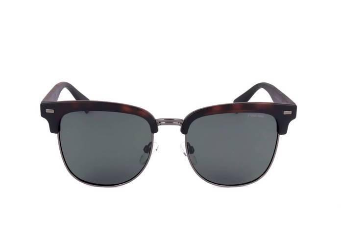 Lunettes de soleil Polaroid PLD 4121-S N9P UC - Havane mat - Vert Polarisé