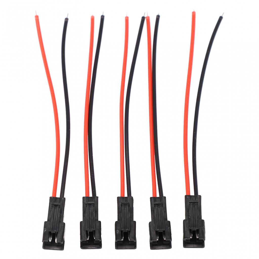 Long Lasting Durability 10PCS SM 2Pins 2P Female Male Connector Cables