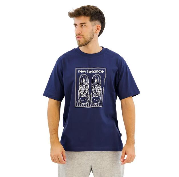 

New Balance Футболка с коротким рукавом Relaxed 550 S