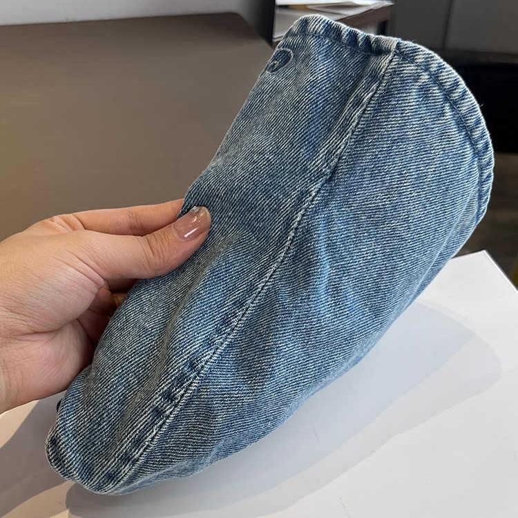 Spring and Autumn Old Cowboy Hats Children's Casual Versatile Bucket Hats Foldable Bucket Hats Show Washbasin Hat Tide