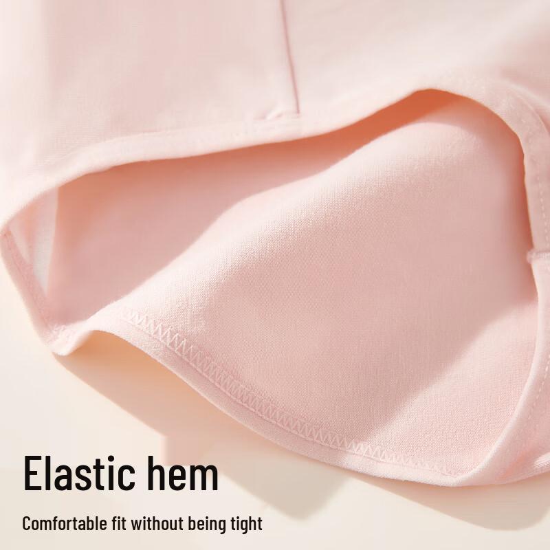 Oudifen Women's High-Waist Cotton Briefs 4-Pack