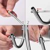 Stainless Steel Spiral Clothes Hanger Rotating Multi-function Clothes Hanger Drying Quilt Drying Bed Sheet Clothes Pole
