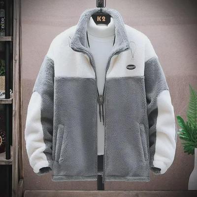 Abrigo de Invierno de Piel de Cordero para Hombre - Forrado de Terciopelo y Cálido Diseño Casual