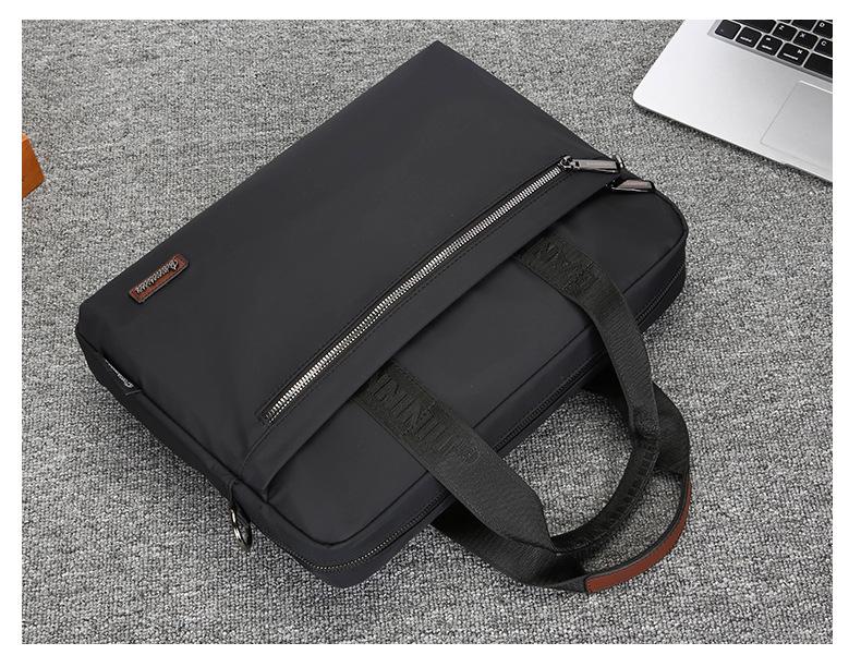 Lightweight Business Briefcase Crossbody Bag – Large Capacity Laptop Bag for Work & Travel