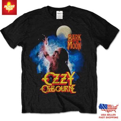 New Apparel Ozzy Osbourne Unisex T-Shirt, Bark At The Moon Unisex T-Shirt