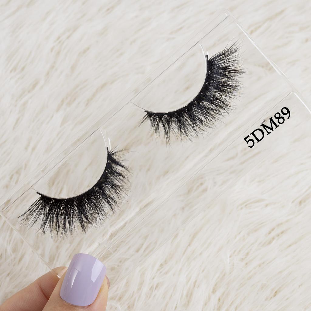 Free Sample Customized Eyelash Box Full Strip 100% Real Mink Lashes Vendor 25mm 20mm 3d Mink Lashes