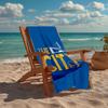 Ultra-Soft Beach Towel with Warriors Theme,Ideal for Pool - Camping, Diving - Perfect Travel Essential, Vibrant Beach Towel.