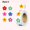 500Pcs/Roll Self-adhesive Praise Stickers Animal Reward Stickers Durable Inspirational Stickers