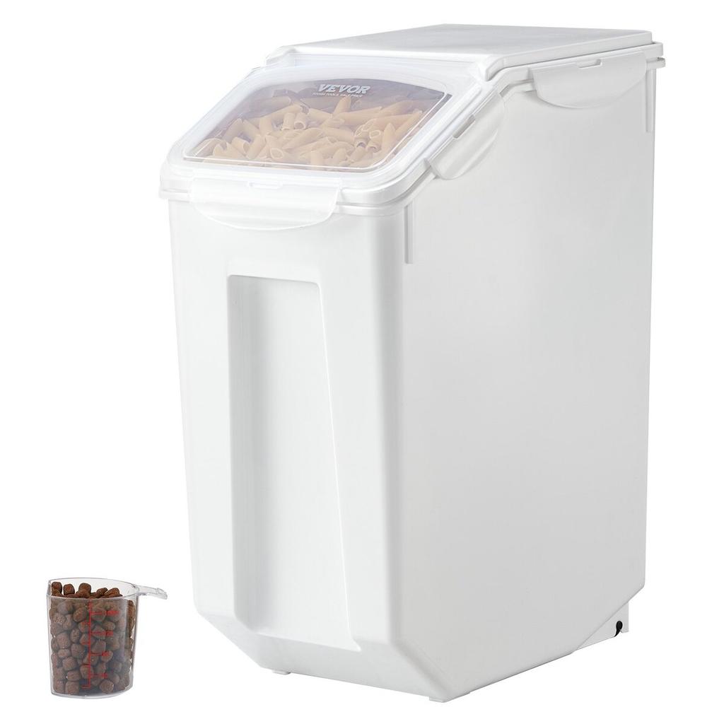 4.5Gal/20L Large Ingredient Storage Container Airtight Kitchen Flour Bin