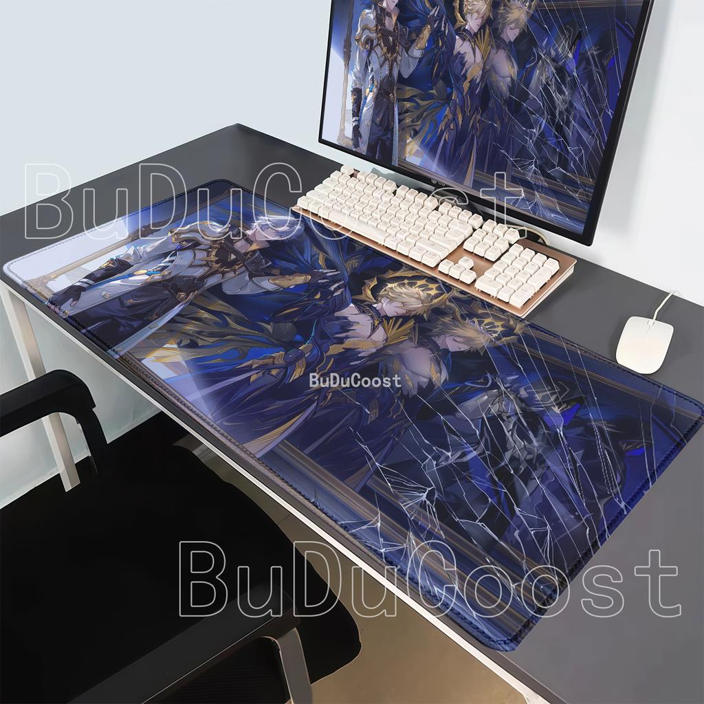 PC Gaming Mousepad HSR Phainon Honkai Star Rail HD Printing Computer Mouse Pad Office Accessorie Larger Keyboard Rubber Desk Mat