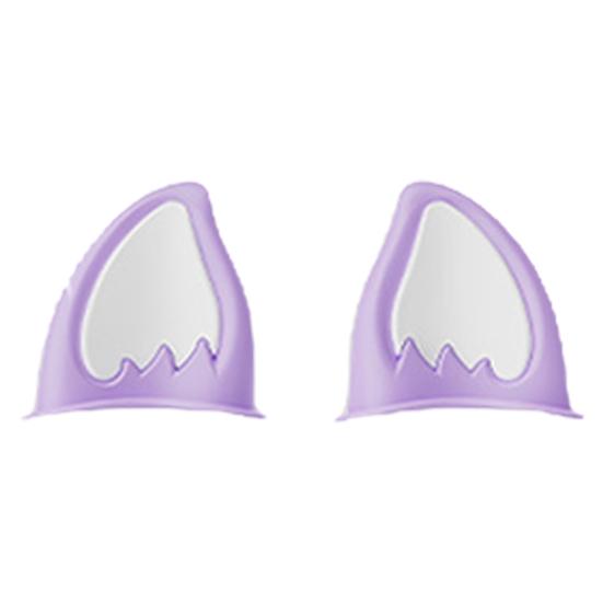 1 Paar Motorradhelm Katzenohr Dekoration Klebstoff Roller Radfahren Fahrrad Motorrad Skateboard Helm Dekorative Ohr Helm Zubehör