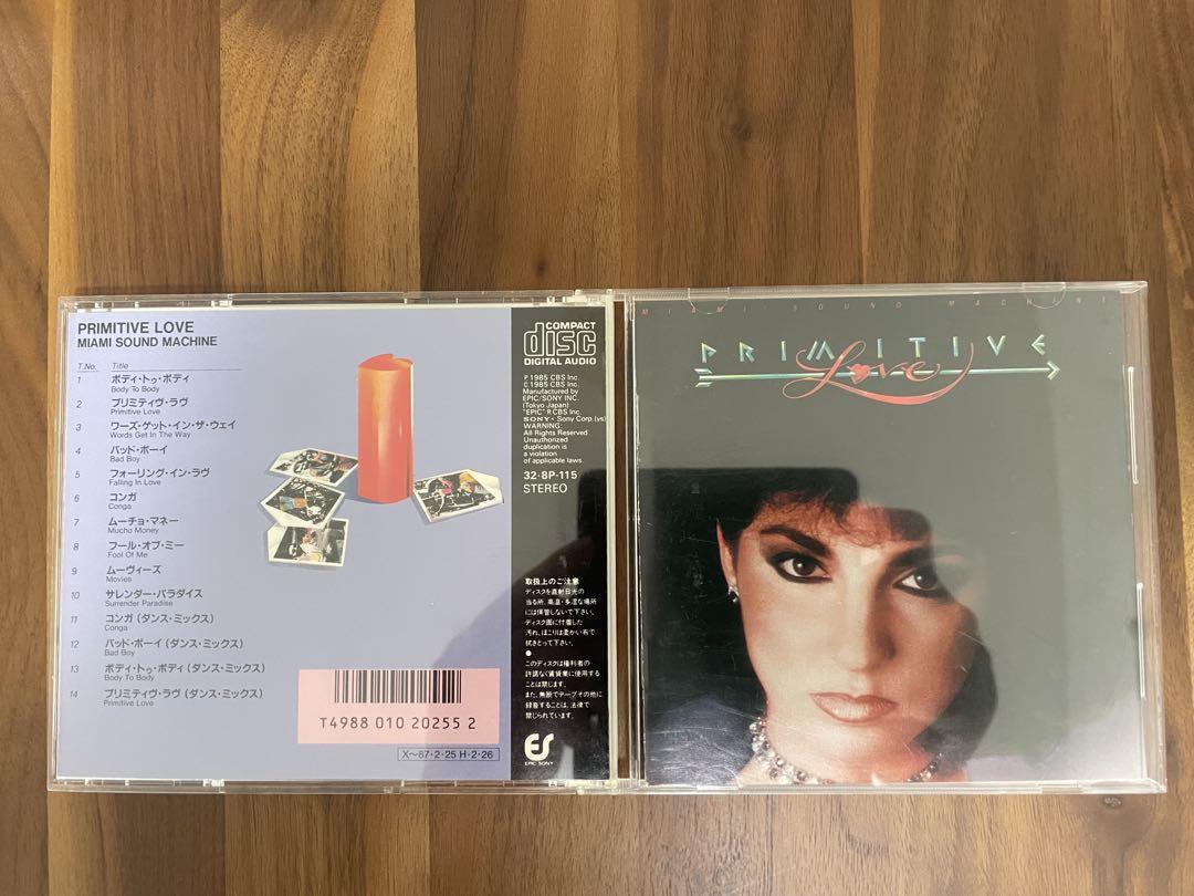 

[USED] Miami Sound Machine Primitive Love CD