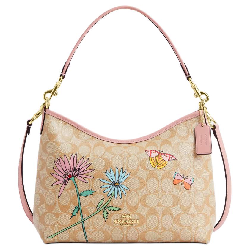 

Coach X Observed By Us Laurel 31 Removable Handle Zipper Closure Coated Canvas And Leather Tote Crossbody Shoulder Bag Large Women bags CU393-IMOT4 Gift Box Set (Basic Set+Yellow Box)